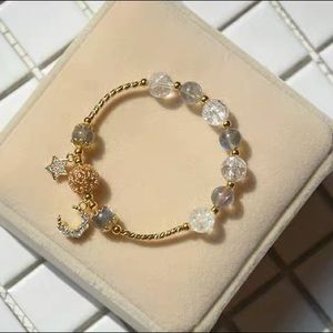 Crystal Moonstone Crystal Bracelet